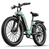 NONE ￼ JOOBIKE JOO1 Bici Elettrica per Adulti 1000W 48V 17.5Ah E-Mountain Bike Bicicletta Elettrica da Uomo con Pneumatici Fat da 26 Pollici per Fuoristrada