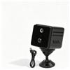 Telecamera WiFi Mini Quadrata 720P con Supporto Rotante, Telecamera di Sicurezza Cablata per Interni, Casa e Negozio