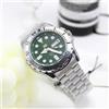 NONE Orologio Automatico Stile Subacqueo Vintage per Uomo con Lancette Luminose e Cinturino in Metallo, Orologio Automatico Classico da Sub con Quadrante Multicolore e Cinturino in Acciaio Inossidabile