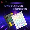Ajazz Tastiera Meccanica Monomanuale per Gaming FPS AJAZZ AK029, Hot-Swappable, Compatta e Portatile, Ideale per Esports Maschili
