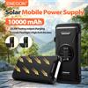 NONE Power Bank Solare 10000mAh 22.5W con Ricarica Rapida e Torcia LED per Campeggio