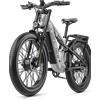 Shengmilo S600 Pro,e bike electric ,Bicicletta elettrica per adulti , E-Mountain bike da uomo con due motori, batteria 48V25AH, fat bike elettrica 26 pollici ,bicicletas eléctricas