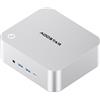 NONE AOOSTAR MACO Mini PC Windows 11 AMD Ryzen 7 Pro 6850H 8C/16T fino a 4,7GHz Radeon 780M, 24GB LPDDR5 1TB SSD, OCuLink, Quad 4K Multi-Display, Dual 2.5G LAN WiFi 6 BT5.2, Sblocco con Impronta Digitale