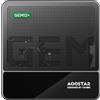 NONE AOOSTAR GEM12+ Mini PC AMD Ryzen 7 Pro 8845HS 8C/16T fino a 5,1GHz, Radeon 780M, Porta OCuLink, Uscita Multi-Schermo Quad 4K@120Hz, Doppia LAN 2.5G, WiFi 6 Bluetooth 5.2, Computer Desktop Mini ad Alta