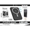NONE Nuovo Power Bank da 5000/6000/10000mAh, Caricabatterie Portatile Super Veloce, Batteria Esterna ad Alta Capacità per iPhone 16 e Samsung