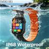 NONE Nuovo Smartwatch IMIKI SE1 2026, Schermo Touch AMOLED Quadrato da 2.01'', Bluetooth 5.2 Risposta/Chiamata, Monitoraggio Ossigeno nel Sangue e Sonno, Batteria da 30 Giorni, Regalo di Natale Perfetto