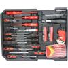 NONE Kit di Attrezzi Manuali per la Casa in Argento da 899 Pezzi, Cassetta Portautensili con 4 Cassetti, Set di Riparazione Multiuso per Casa, Giardino e Fai-da-Te