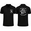 Polo da Uomo 180g con Stampa Fronte e Retro, 60% Cotone 40% Poliestere, Maglia Casual a Maniche Corte, Morbida e Traspirante per Ufficio, Lavoro e Tempo Libero