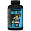 EUROSUP MAXI VIT - Multivitaminico Avanzato | 47 Nutrienti | Vitamine, Minerali, Antiossidanti, Fitonutrienti | Coenzima Q10, Resveratrolo, Glutatione | Supporto Energia, Metabolismo, Vitalità