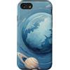 Space Art Planetary System Solar System Custodia per iPhone SE (2020) / 7/8 Planet Space Art Sistema Planetario Sistema Solare