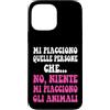 Mi Piacciono Gli Animali Amanti dei Cani Custodia per iPhone 13 Pro Max Mi piacciono persone quelle che no, niente mi piacciono