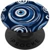 Evil Eye Greek Mythology Greece Gifts Kako Mati, occhio greco malocchio, blu scuro PopSockets PopGrip Adesivo