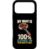 BBQ Smoker Grill Gifts Custodia per iPhone 17 Pro Max 100% barbecue affumicatore di carne grigliata