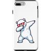 Icy Dabbing Polar Bear Custodia per iPhone 7 Plus/8 Plus Orso polare ghiacciato