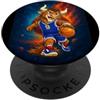 Bahaa's Tee Cosmic Basketball Mascot Player Galaxy Space Graphic PopSockets PopGrip Adesivo