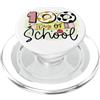 100 Days Of School 100th Day Of School G 100 giorni di scuola 100° giorno di scuola Ragazza Insegnante Divertimento PopSockets PopGrip per MagSafe
