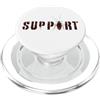 Support Indian Cockroaches Co. Scarafaggio SUPPORTO India PopSockets PopGrip per MagSafe