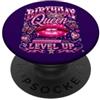 della regina di compleanno Festa di Compleanno Regina Non invecchio Salgo di livello PopSockets PopGrip Adesivo