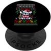 Koala La La Bear Santa Hat Australian Ch Koala La La Bear Cappello di Babbo Natale Australiano Brutto Maglione PopSockets PopGrip Adesivo