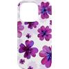 Floral Aesthetic Flower Botanical Gifts Custodia per iPhone 14 Pro Fiori Viola Lavanda Fiori Floreali Lilla