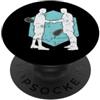 Squash ball tennis squash racket rubber Stretta di mano dopo Squash Gioco PopSockets PopGrip Adesivo