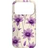 Floral Aesthetic Flower Botanical Gifts Custodia per iPhone 17 Pro Lavanda Wildflower Viola Acquerello Botanico Floreale