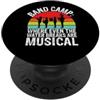 Bandcamp Gift Dove anche i Water break sono Musical Band Camp PopSockets PopGrip Adesivo
