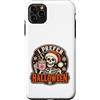 Spooky Season Designs Custodia per iPhone 11 Pro Max Preferisco Halloween Skeleton Hot Cocoa Winter