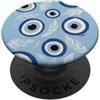 Evil Eye Greek Mythology Greece Gifts Motivo occhio greco malocchio blu scuro scuro PopSockets PopGrip Adesivo