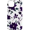 Floral Aesthetic Flower Botanical Gifts Custodia per iPhone 14 Plus Margherita viola scuro floreale audace fiori floreali
