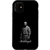 Renaissance Michelangelo Italian Icon Custodia per iPhone 11 Michelangelo Renaissance Legend Italiano