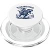 Western Dinosaur Rodeo Humor Yeehawsaurus - Divertente rodeo western con dinosauri PopSockets PopGrip per MagSafe
