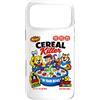 Bahaa's Tee Custodia per iPhone 17 Pro Max Funny Vintage Dark Humor Cereal Killer Food Skull Graphic