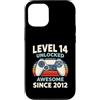 Level 14 Unlocked Awesome Since 2012 Custodia per iPhone 12/12 Pro Livello 14 sbloccato fantastico dal 2012