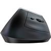 Nilox, Mouse Wireless Bluetooth, Compatto ed Ergonomico, con Doppia Connessione USB 2.4GHz, DPI Regolabili 800/1200/1600, Plug e Play, per PC e Laptop, Nero