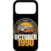 Jahrgang 1990 36. Geburtstag Awesome Custodia per iPhone 17 Pro Max Grande da ottobre 1990 36° compleanno frase 36 anni