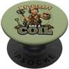 Rilevatore di metalli per i sondatori ac Rilevatore Detectoring THERAPY-HAS-COIL Metaldetector PopSockets PopGrip Adesivo