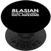 Blasian Pride Co Blasian 50% Nero Asiatico 100% Impressionante Orgoglio Culturale Patrimonio PopSockets PopGrip Adesivo