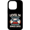 Level 14 Unlocked Awesome Since 2012 Custodia per iPhone 14 Pro Livello 14 sbloccato fantastico dal 2012