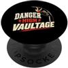Funny Quote Gifts Vaultage su pista e campo del Vaulter con palo PopSockets PopGrip Adesivo