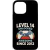 Level 14 Unlocked Awesome Since 2012 Custodia per iPhone 13 Pro Max Livello 14 sbloccato fantastico dal 2012