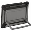 Samsung Outdoor Cover Custodia con Protezione e Cavalletto posizionabile per Galaxy Tab S9 FE, Black