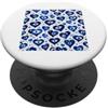 Evil Eye Greek Mythology Greece Gifts Blu scuro scuro Evil Eye Greco Eye Cute Heart Eye Pattern PopSockets PopGrip Adesivo