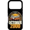Jahrgang 2000 26. Geburtstag Awesome Custodia per iPhone 17 Pro Grande da ottobre 2000 26° compleanno frase 26 anni