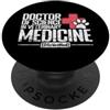 profession academic degree university ca Dottore in Medicina Veterinaria Patologia PopSockets PopGrip Adesivo