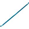 Prym 195288 - Uncinetto tunisino, 25 cm, 6,00 mm, in alluminio, turchese, 6 mm