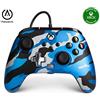 PowerA Controller cablato avanzato PowerA per Xbox - Blu metallizzato camo