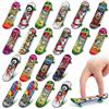 NiceNaiils 20 Pezzi Mini Skateboard da Dita Modello Casuale Finger Skateboards per Bambini, Giocattolo in Lega, per Giocare o Come Decorazione, per Bambini Compleanno Festa Regalino