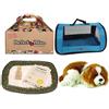 Perfect Petzzz Cavalier King Charles + borsa rossa - L'originale cucciolo di animale domestico che respira nuova versione morbida peluche confezione regalo