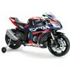 INJUSA Moto elettrica per bambini 3-6 anni Honda Competition 12 V - Moto a batteria per bambini con ruote da allenamento - Luci e suoni - Licenza di marca INJUSA